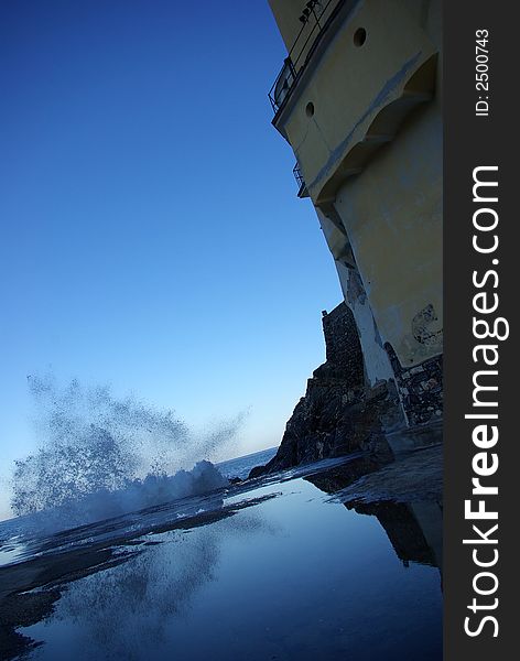 Historich center at Camogli, Italy