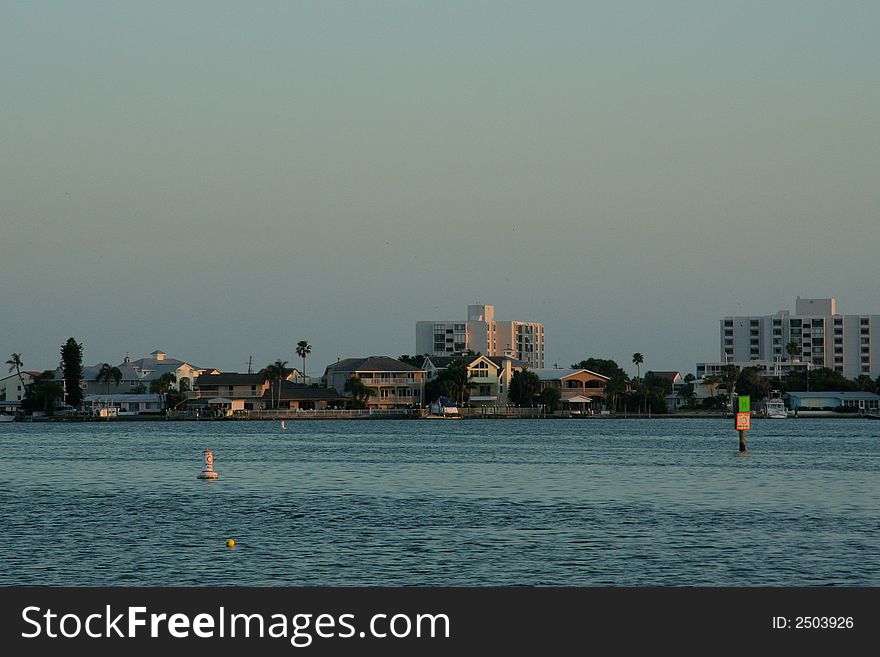 Dusk Along The Water