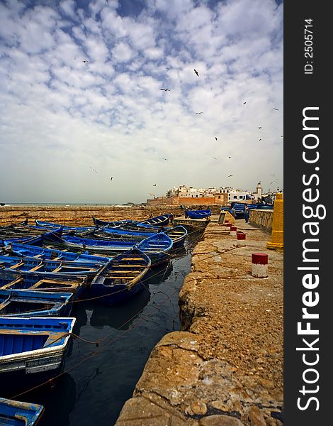The Portuguese port in the city of Marakesh in Morocco