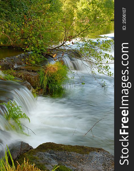 A litle river in the national park of the GERÊS / PORTUGAL. A litle river in the national park of the GERÊS / PORTUGAL