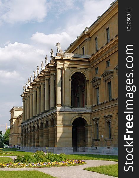 Famous Herules Concert Hall in Munich, Germany. Famous Herules Concert Hall in Munich, Germany.