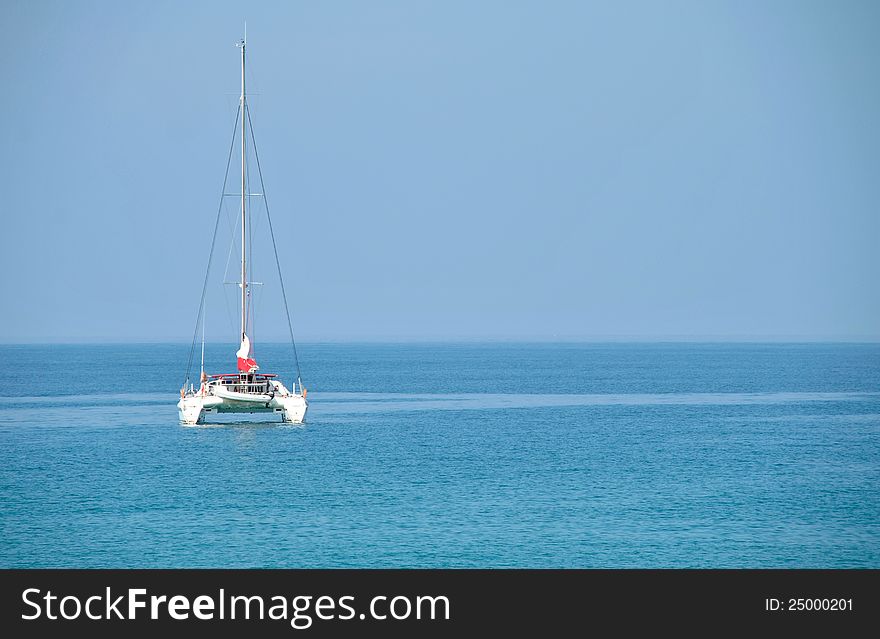 Catamaran In Andaman Sea