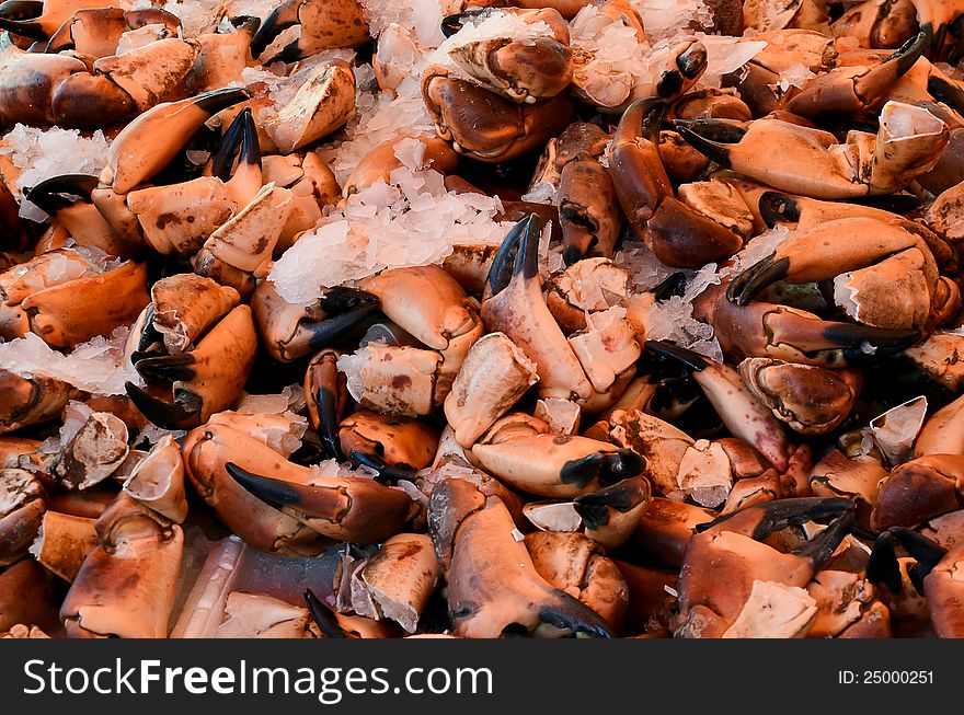 Crab claws