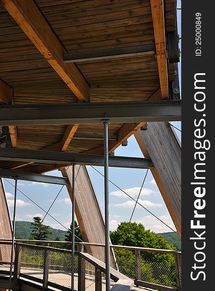 Tree top walk observatory, bavarian national park