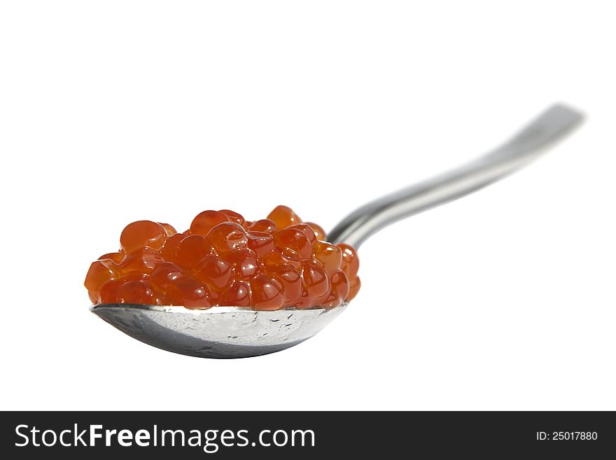 Caviar On Spoon