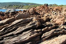 Rocky Coast At Yallingup Royalty Free Stock Photo Rocky Coast At Yallingup Royalty Free Stock Photo