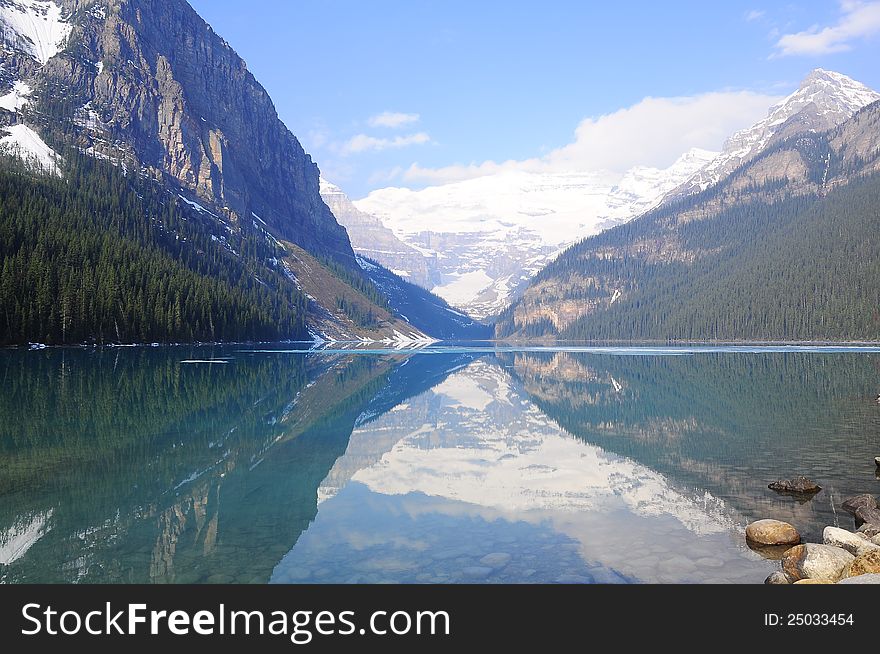 Lake Louise. Banff National park. Canada.