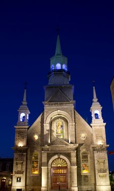 Notre-Dame-de-Bon-Secours Chapel Royalty Free Stock Images