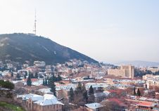 Panoramic View. Tbilisi. Georgia. Stock Photos Panoramic View. Tbilisi. Georgia. Stock Photos