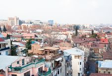 Panoramic View. Tbilisi. Georgia. Stock Images Panoramic View. Tbilisi. Georgia. Stock Images