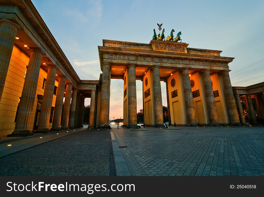 Brandenburger Gate in Berlin