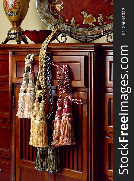Luxury tassels for beautiful curtain