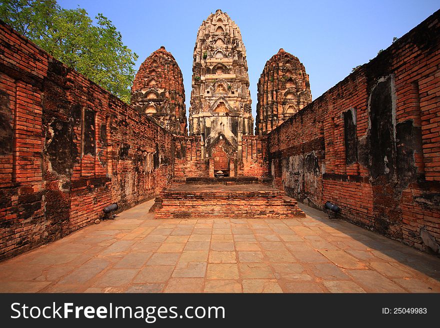 Sukhothai historical park is at Sukhothai province in Thailand. Sukhothai historical park is at Sukhothai province in Thailand