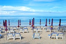 Beach Chair Stock Image