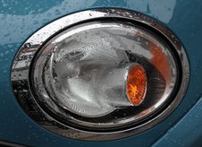 Headlight Royalty Free Stock Photography Headlight Royalty Free Stock Photography