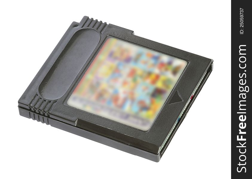 Retro game console memory card