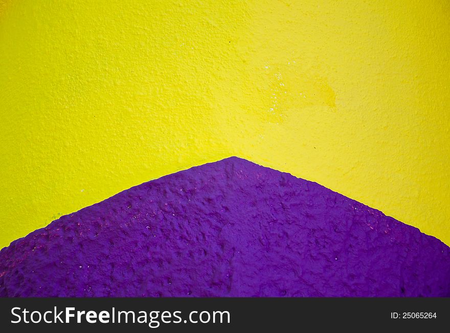 Colorful of cement wall