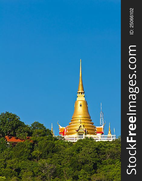 Golden Pagoda on Koh samui