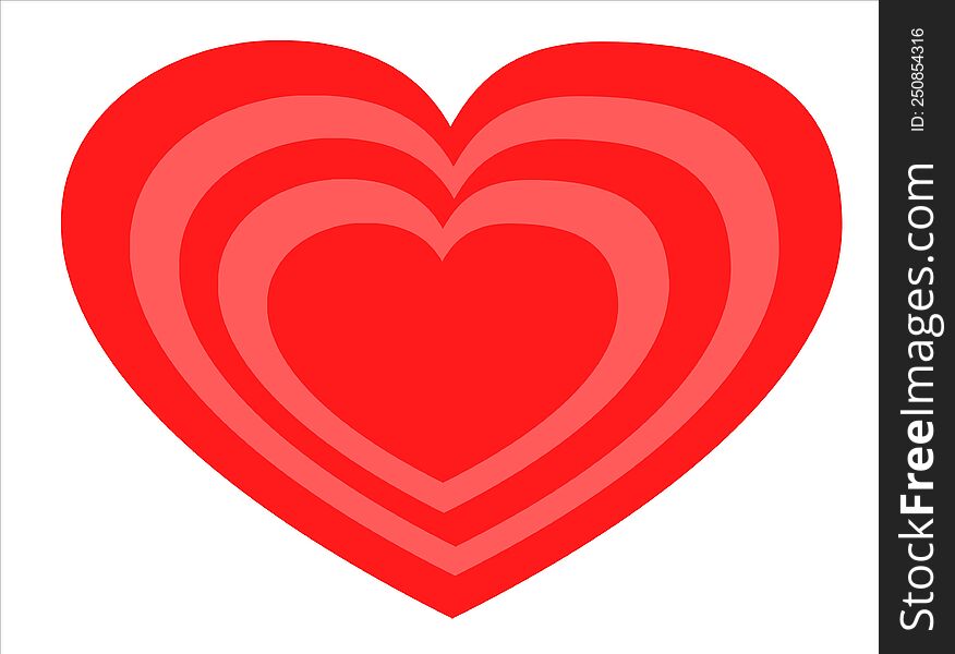 cute red heart icon emoji
