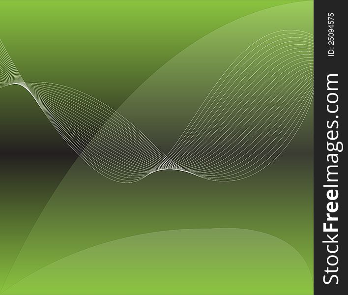 Green Vector Abstract background