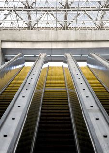 Escalator Royalty Free Stock Image Escalator Royalty Free Stock Image