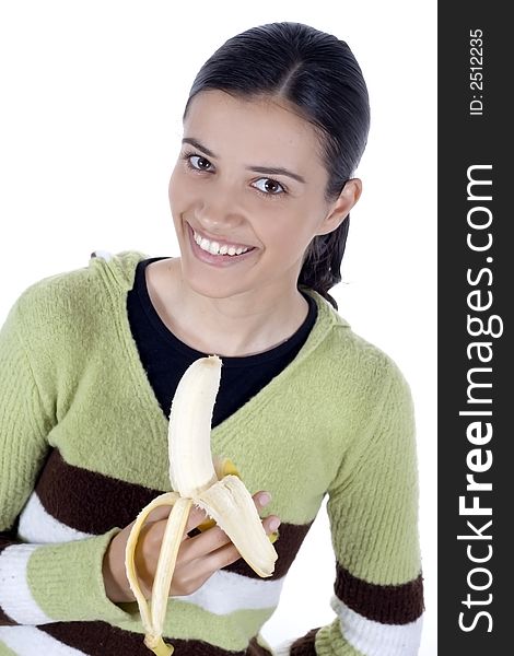 Girl With Banana