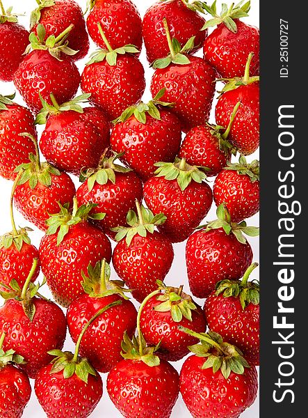 Fresh ripe perfect strawberry - Food Frame Background. Fresh ripe perfect strawberry - Food Frame Background