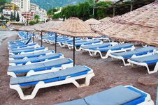 Rows Of Beach Chairs Royalty Free Stock Images Rows Of Beach Chairs Royalty Free Stock Images