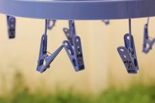 Clothes Pins Stock Photography