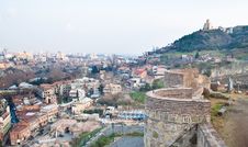 Panoramic View. Tbilisi. Georgia. Royalty Free Stock Image Panoramic View. Tbilisi. Georgia. Royalty Free Stock Image