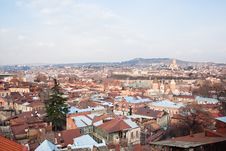 Panoramic View. Tbilisi. Georgia. Stock Image Panoramic View. Tbilisi. Georgia. Stock Image