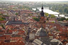 Heidelberg S View From Above, Germany Stock Photography Heidelberg S View From Above, Germany Stock Photography