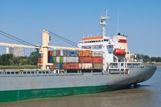 Cargo Container Ship Stock Photos
