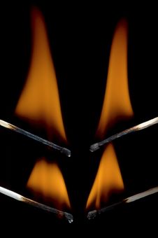 Burning Matchstick Stock Photo Burning Matchstick Stock Photo
