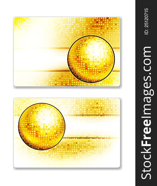 Business cards, template for your design