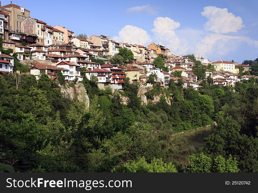 View of Veliko Tarnovo city