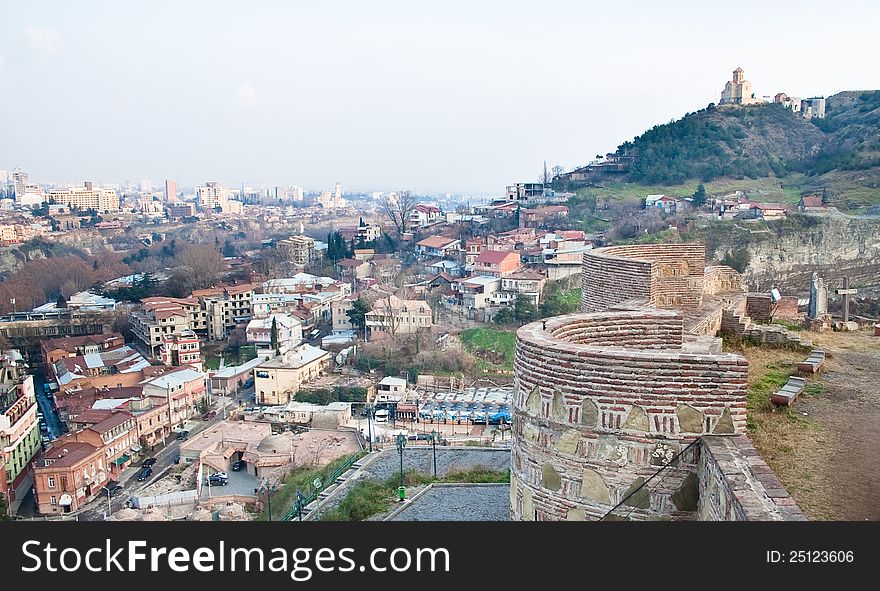 Panoramic view. Tbilisi. Georgia.