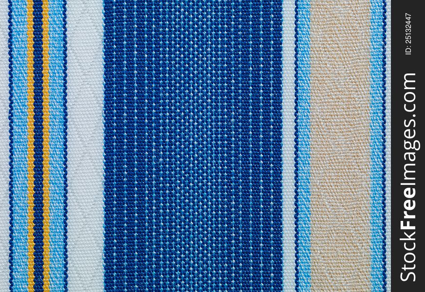 Multicolor Abstract Texture Lines Blue