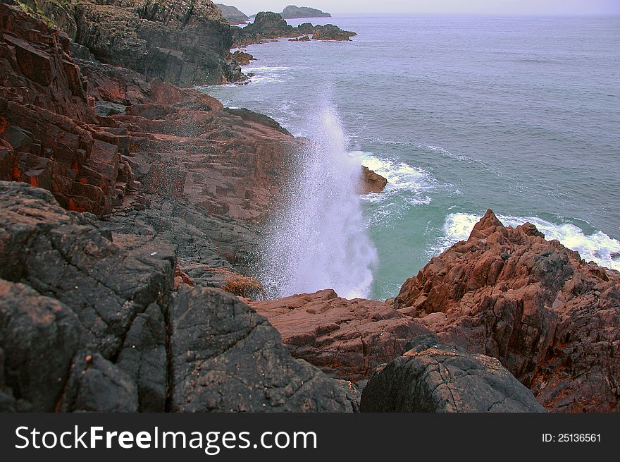 Spouting Cave, Iona, Scotland