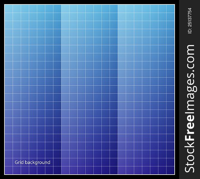 Vector blueprint. Background grid. paper