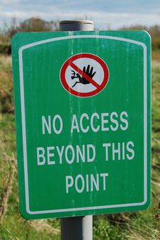 No Access Stock Photography No Access Stock Photography