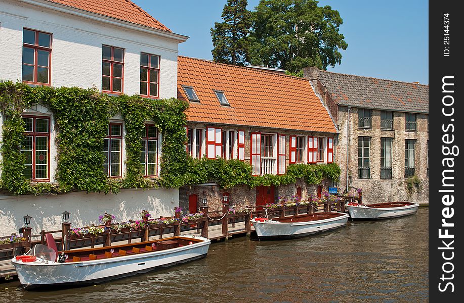 Riverside of Brugge