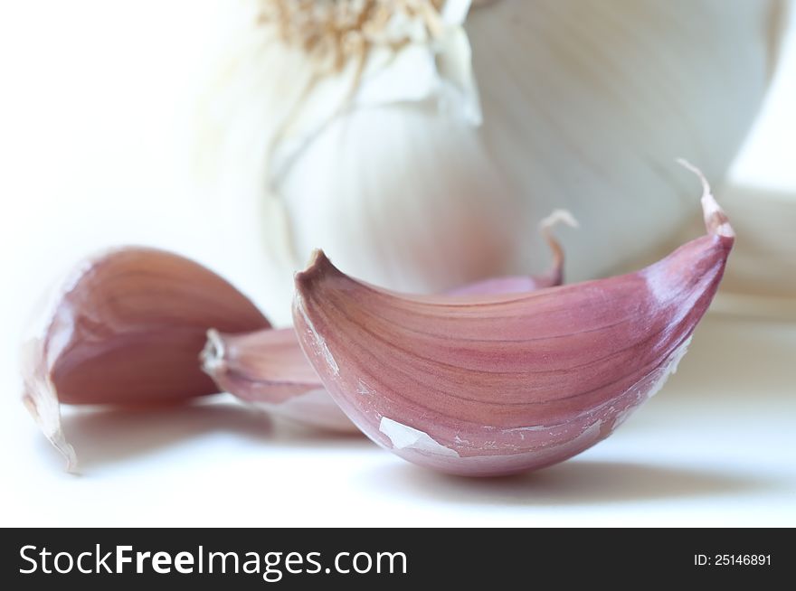 Garlic Clove Closeup