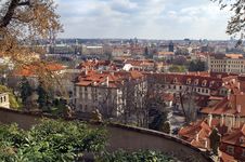 View Of The Roof Of The Old Prague Royalty Free Stock Photo