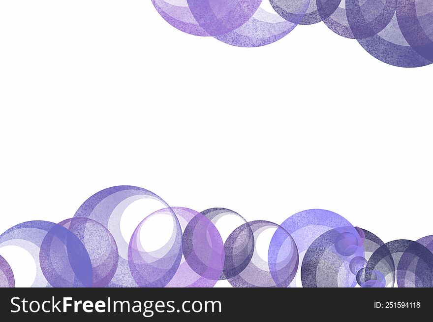 background white with purple circles for any projects