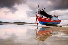 Thai Fishing Boat Royalty Free Stock Photos Thai Fishing Boat Royalty Free Stock Photos