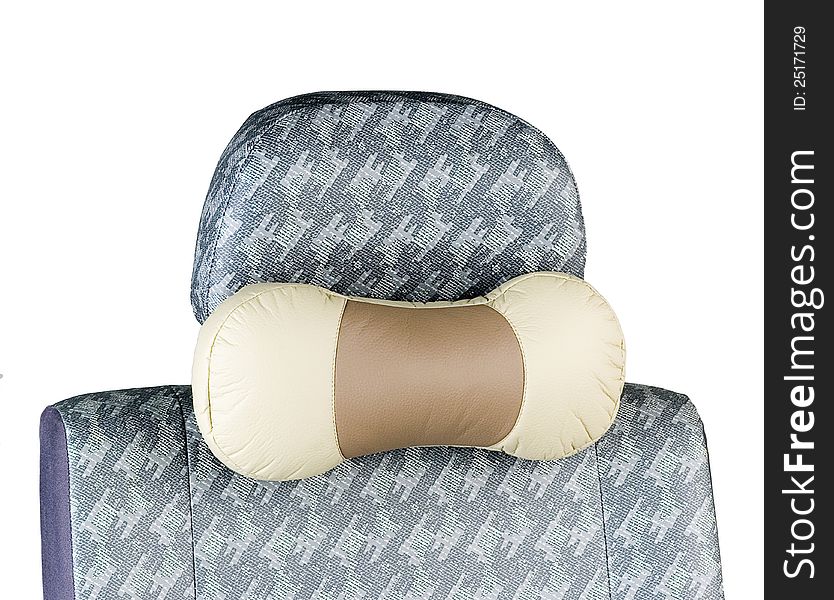 Nice leather neck pillow can help you comfortable when have long travel