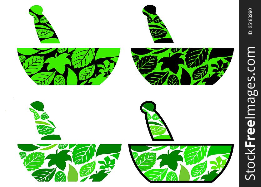 Herbal Leaves Design