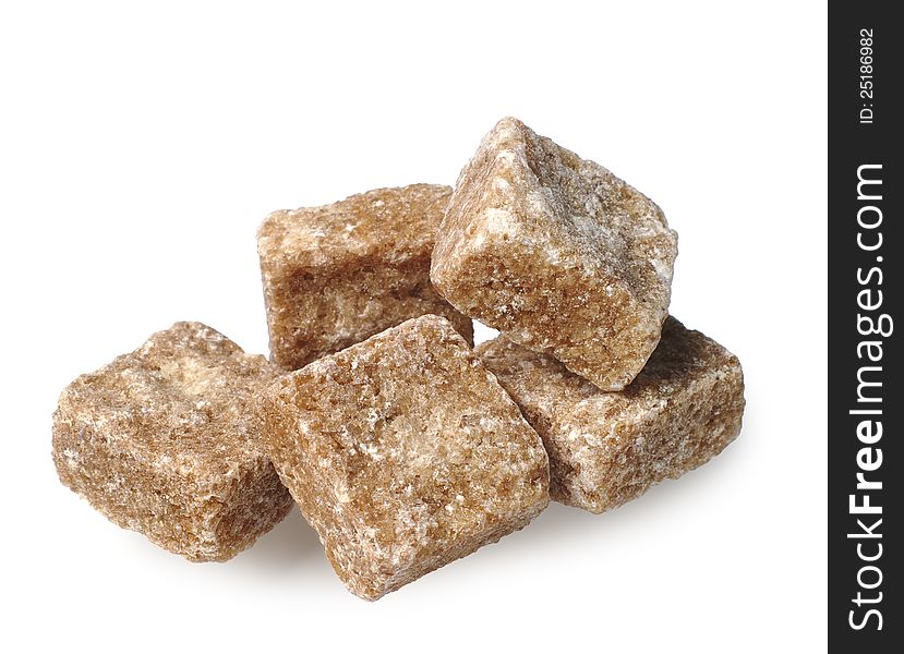 Cane sugar cubes