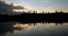 Sunset Forest Stock Photography Sunset Forest Stock Photography